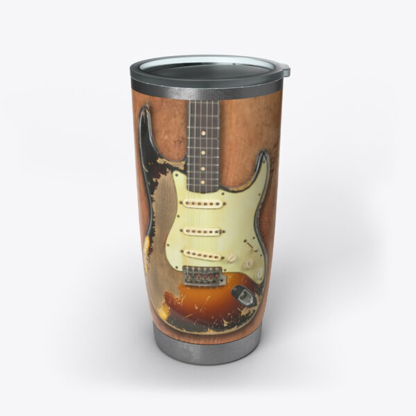 Guitar Stainless Steel Tumbler (Relic Strat)